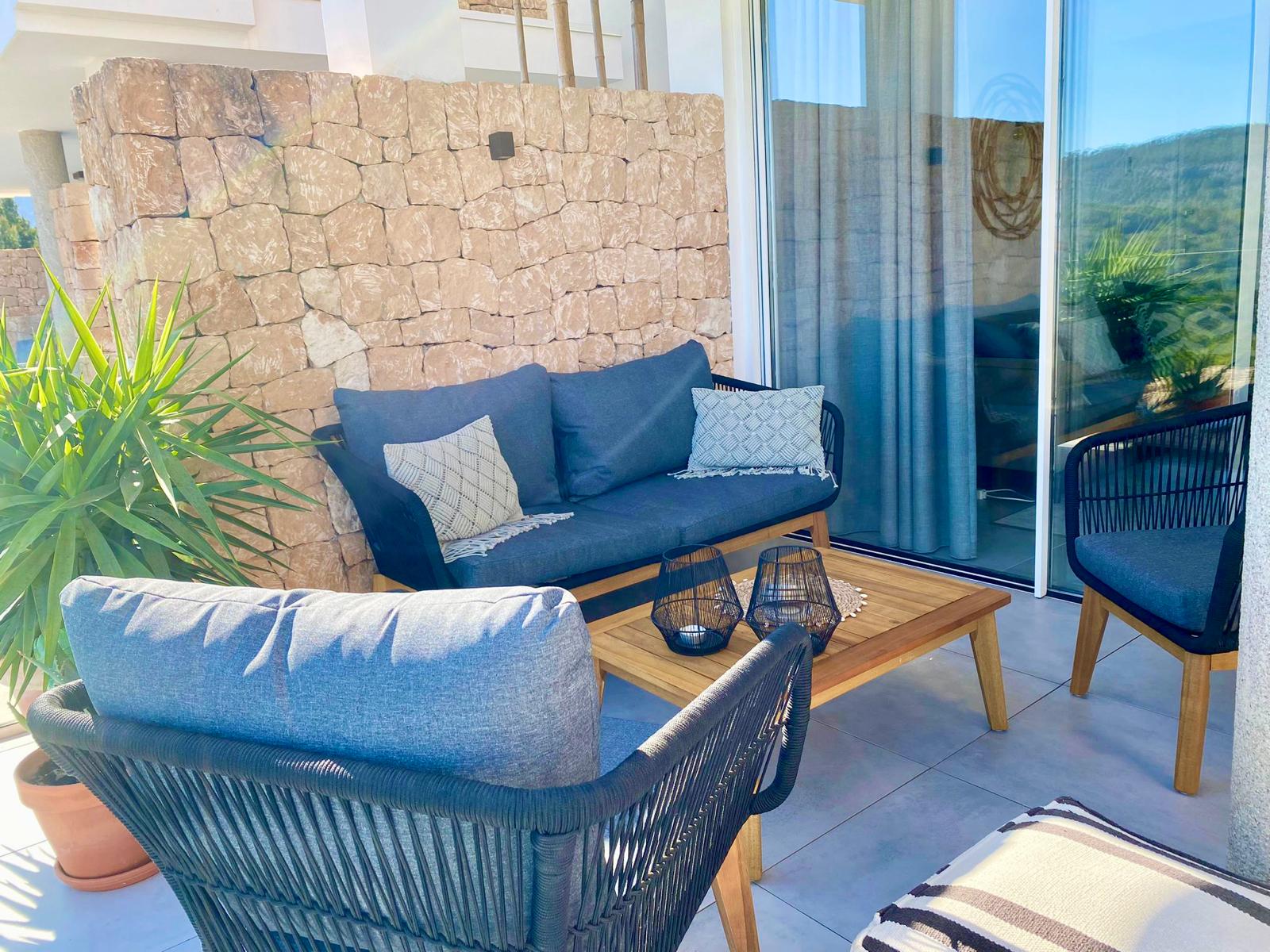 Appartement in Cala Vadella, Sant Josep de sa Talaia, te huur voor SEIZOEN