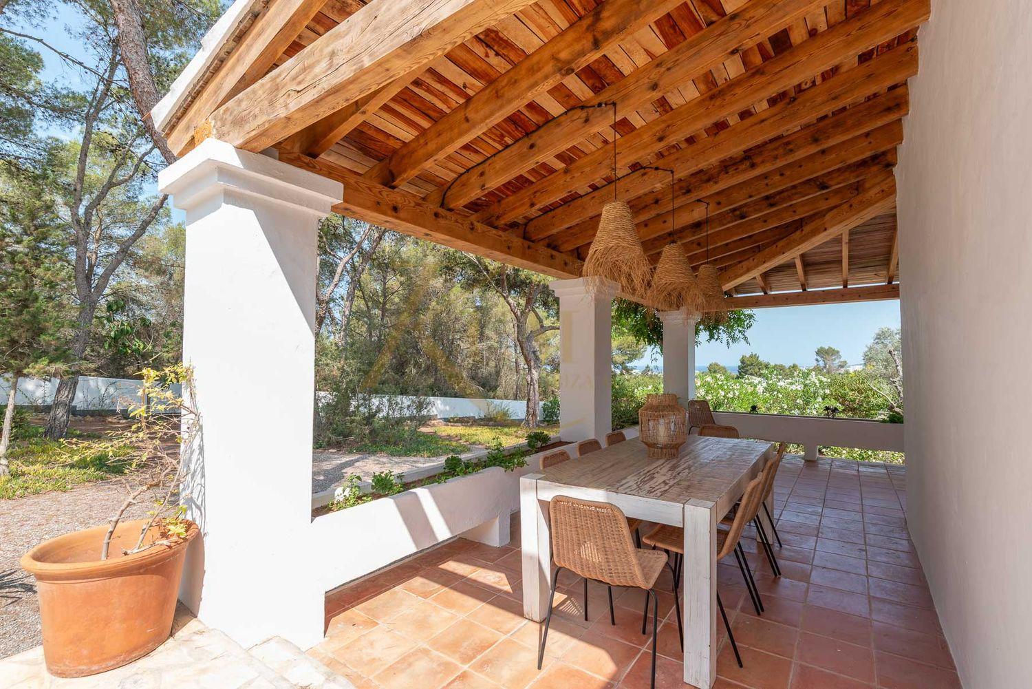 Lloguer Casa Ibicenca amb Piscina Privada | Sant Antoni, Eivissa